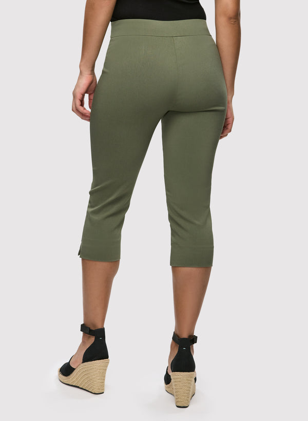 Laura Straight Leg Pull-On Capris