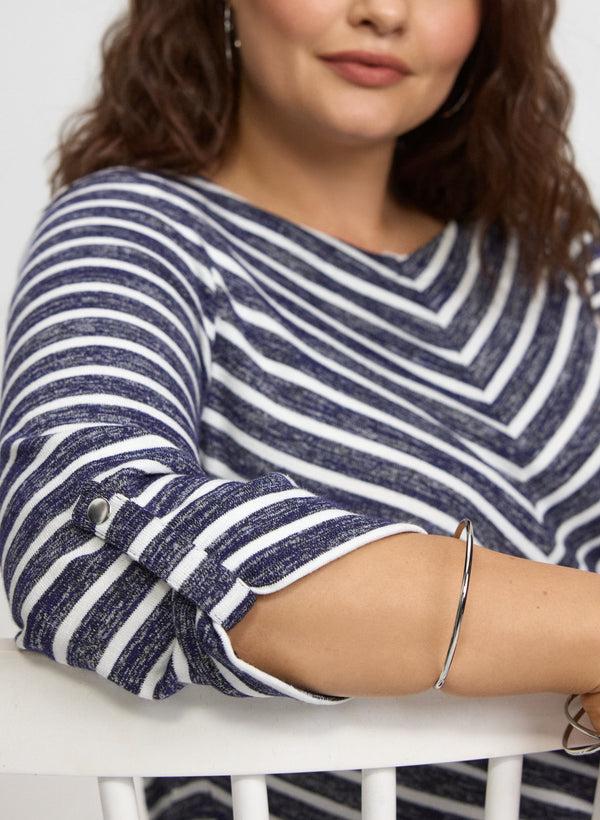 Laura Stripe Knit Top