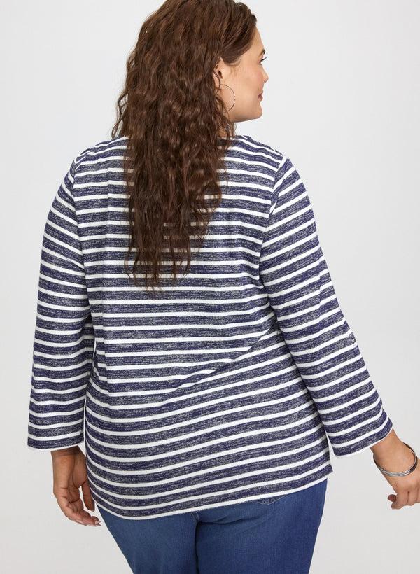 Laura Stripe Knit Top