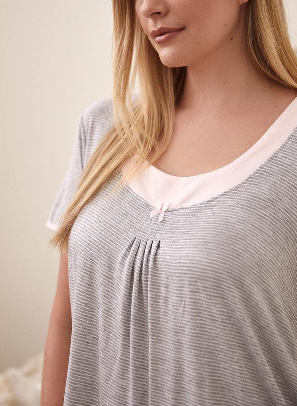 Laura Stripe Print Pyjama Set