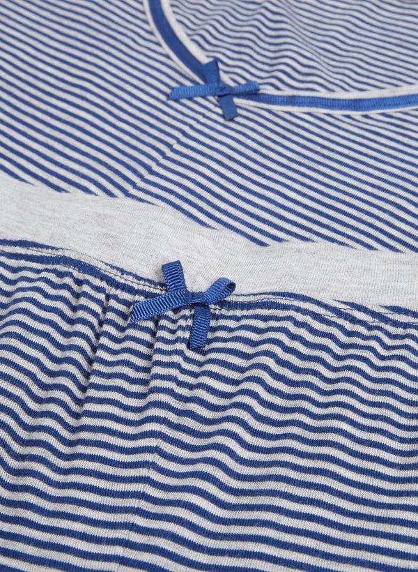 Laura Stripe Print Pyjama Set