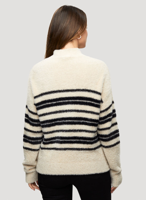 Laura Stripe Print Sweater