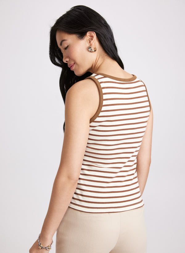 Laura Striped Tank Top