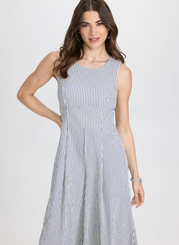 Laura Striped Wide-Leg Jumpsuit