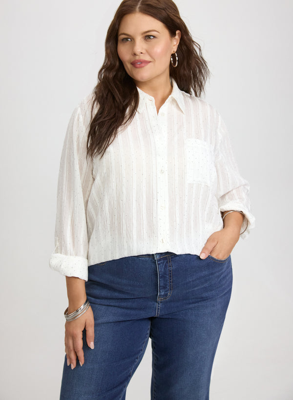laura Stud Detail Blouse