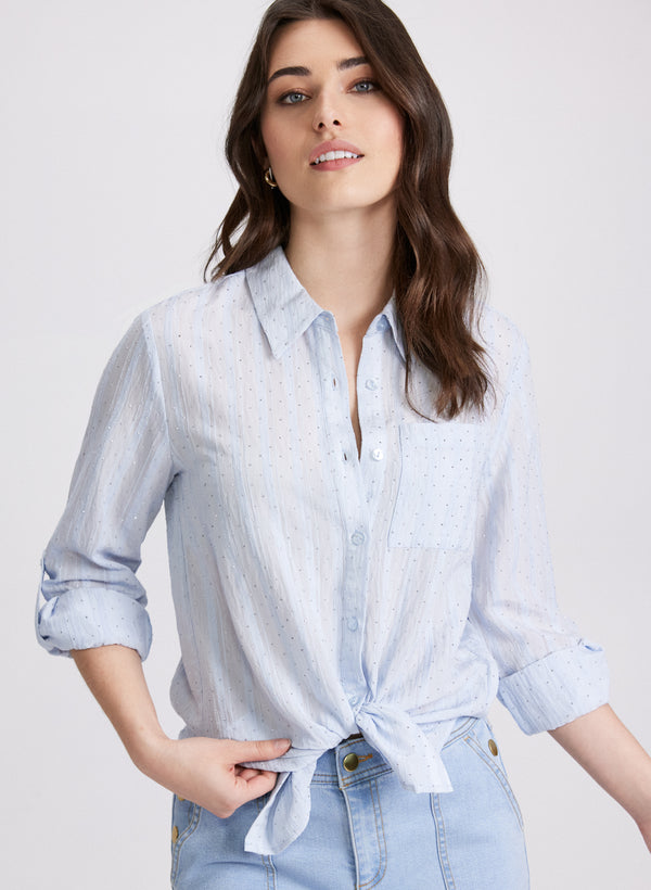 laura Stud Detail Blouse