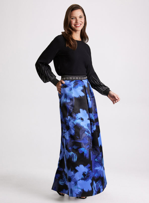 Laura Stud Detail Knit Sweater