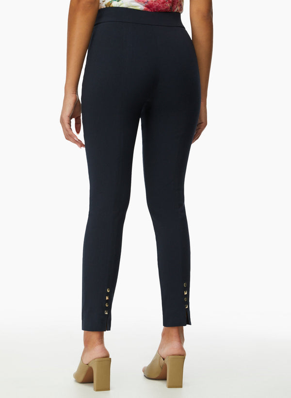 Laura Stud Detail Slim Leg Pants