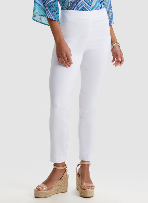 laura Stud Detail Slim Leg Pants