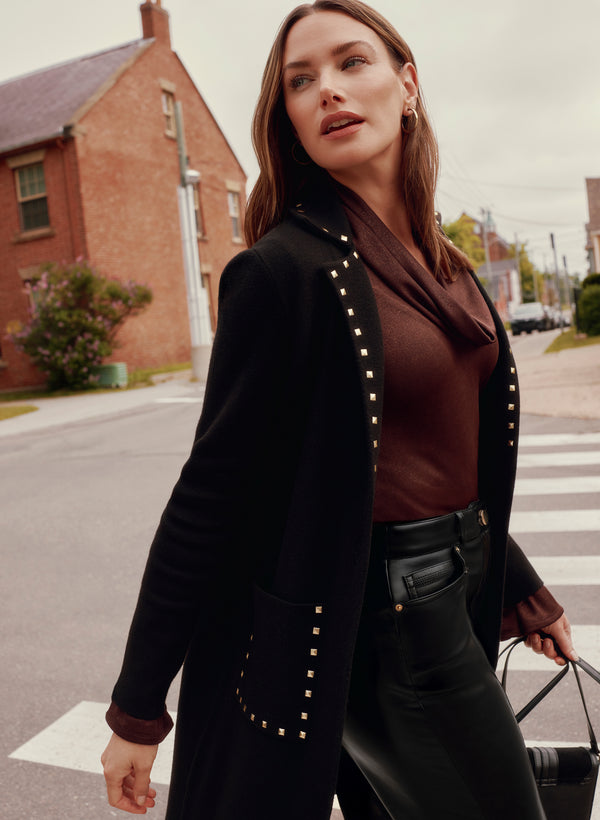 Laura Stud Embellished Cardigan