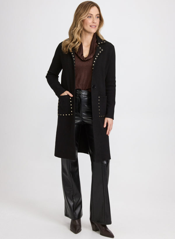 Laura Stud Embellished Cardigan