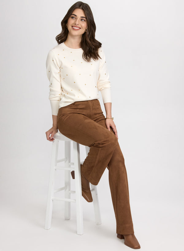 Laura Stud Embellished Pullover