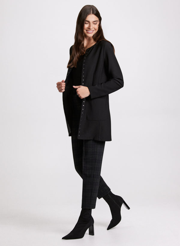 Laura Stud Trim Cardigan