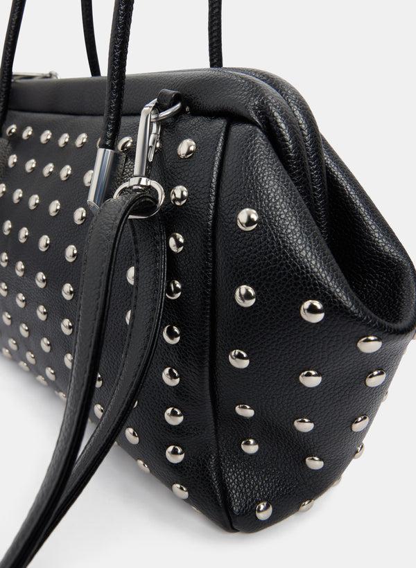 Laura Studded Vegan Leather Handbag