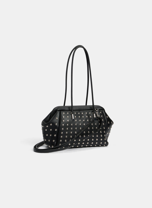Laura Studded Vegan Leather Handbag