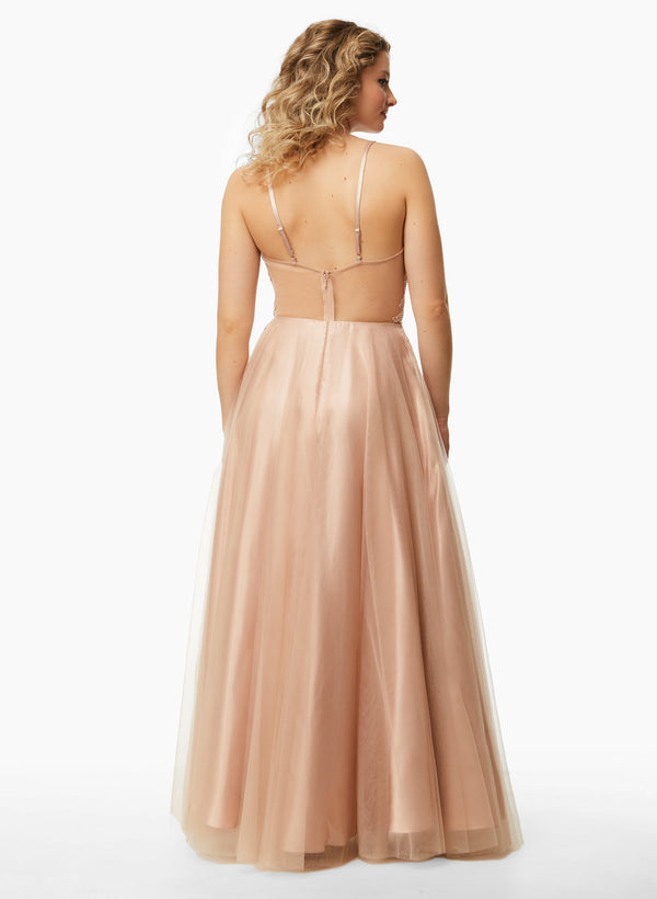Laura Sweetheart Neck Ball Gown
