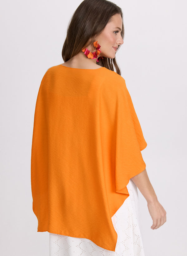 Laura Textured Pull-Through Shawl