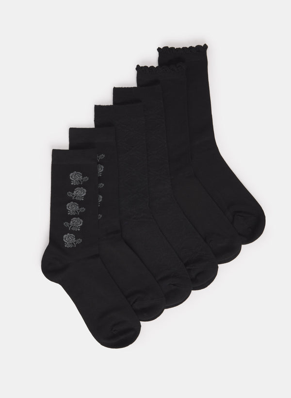 Laura Three-Pack Socks
