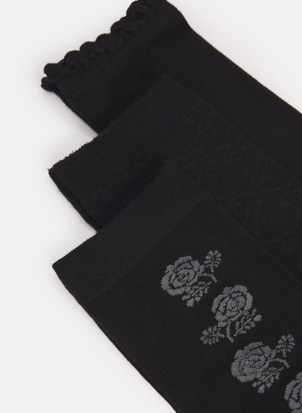 Laura Three-Pack Socks