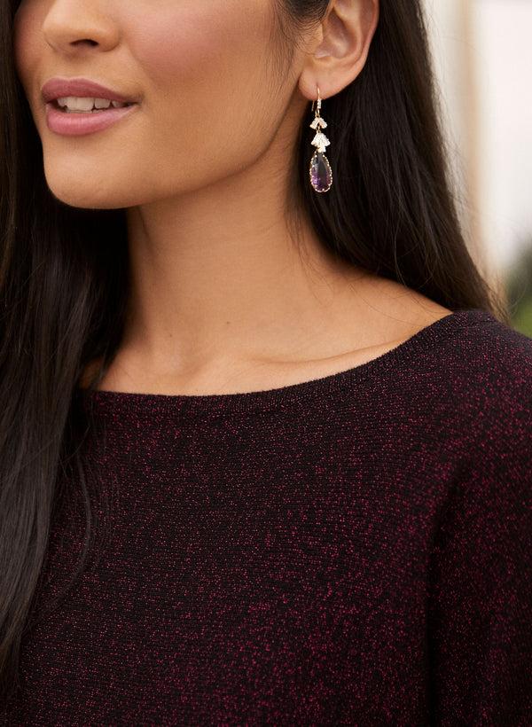 Laura Tie Detail Dolman Sleeve Sweater