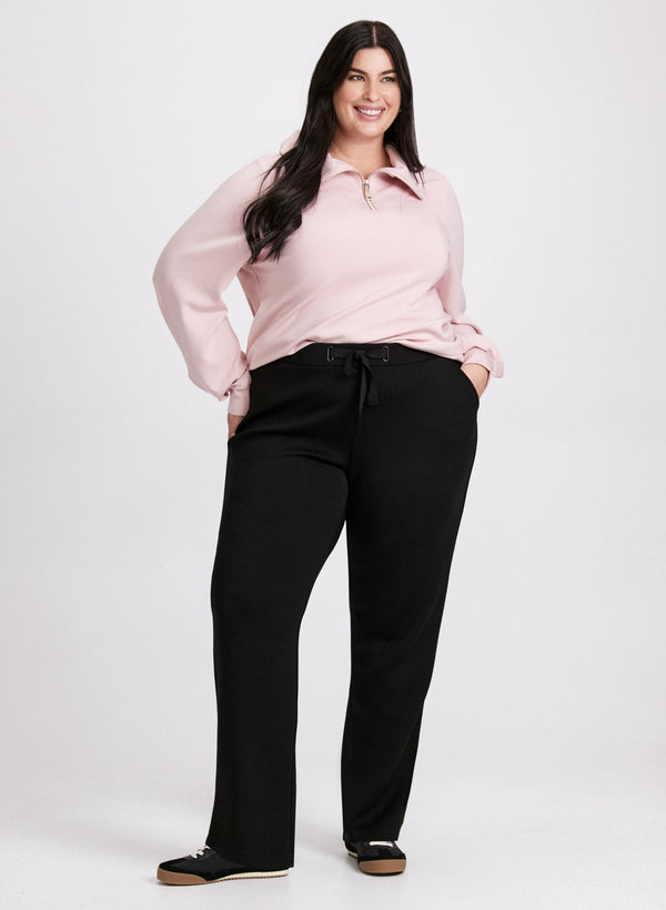 Laura Tie Waist Pull-On Pants