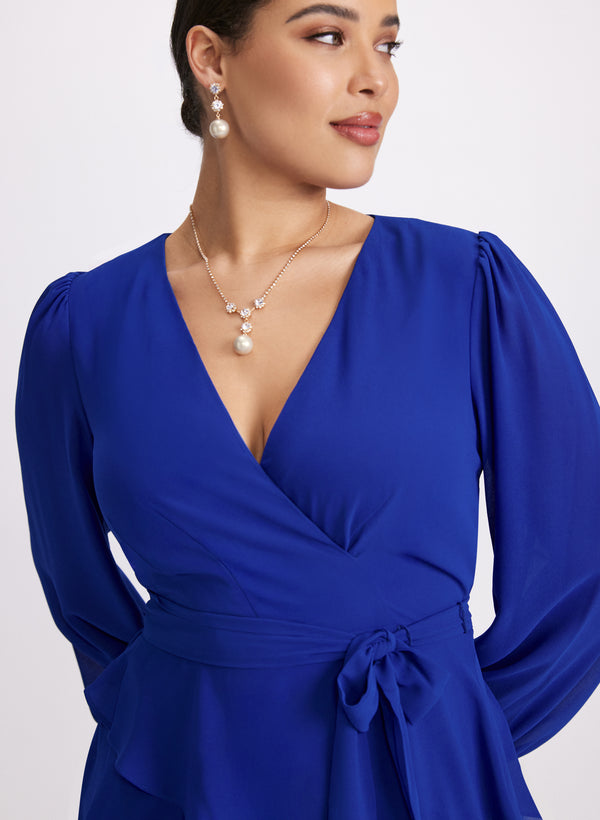 Laura Tiered Chiffon Dress