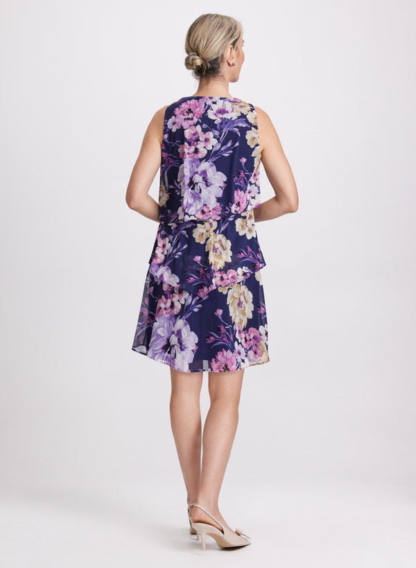 Laura Tiered Floral Dress