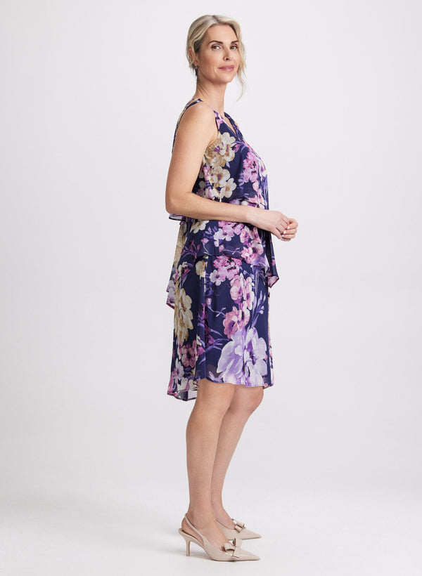 Laura Tiered Floral Dress
