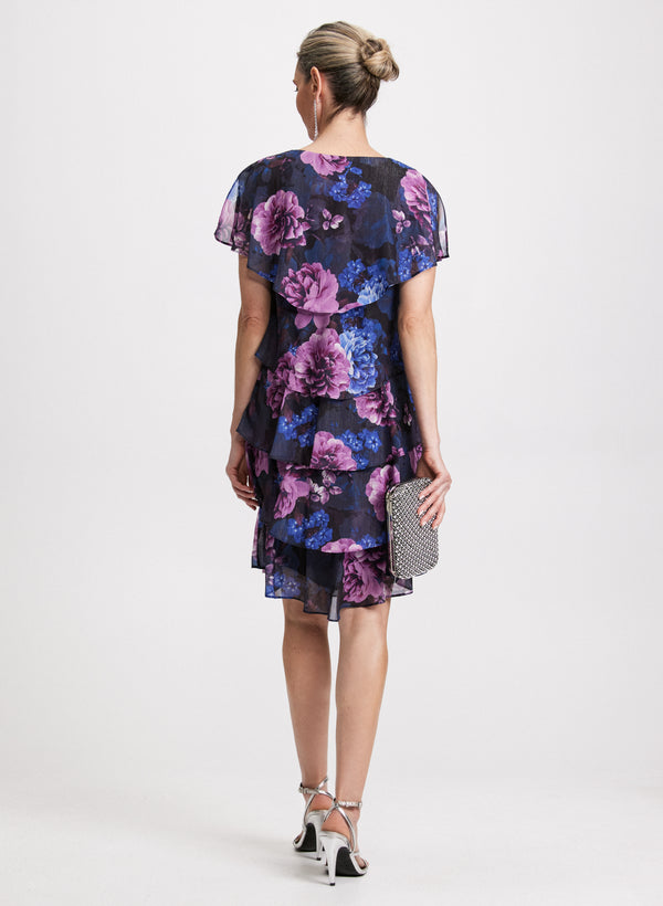 Laura Tiered Floral Print Dress