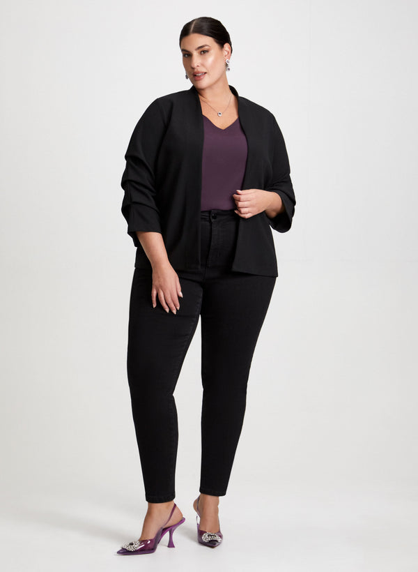 laura Tiered Sleeve Top & Slim Leg Pants