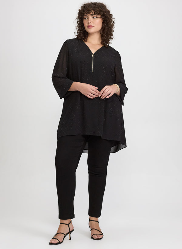 Laura Tonal Stone Embellished Blouse