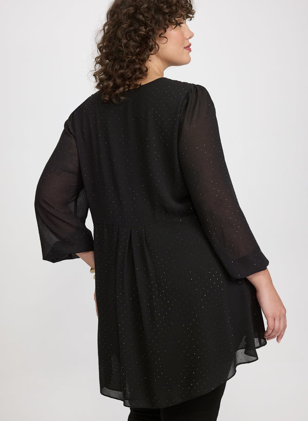 Laura Tonal Stone Embellished Blouse