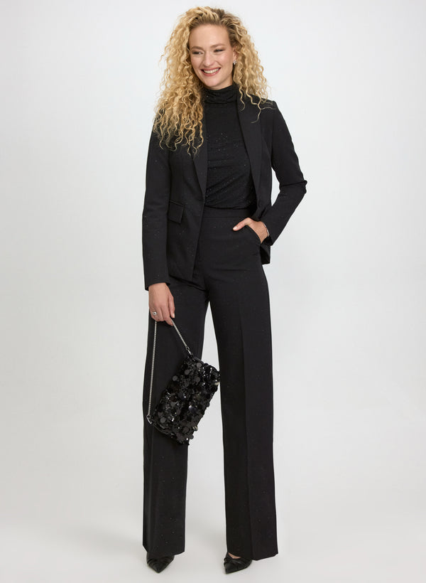 Laura Tonal Stud Embellished Blazer