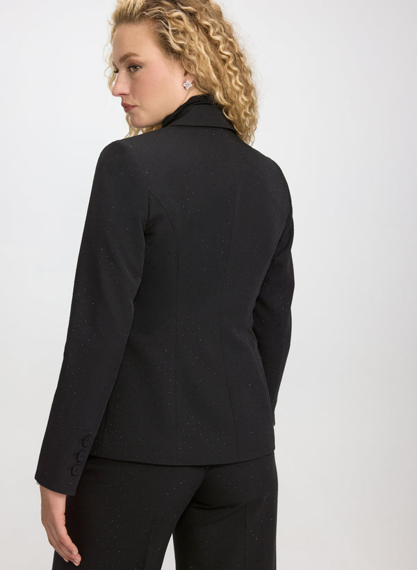 Laura Tonal Stud Embellished Blazer