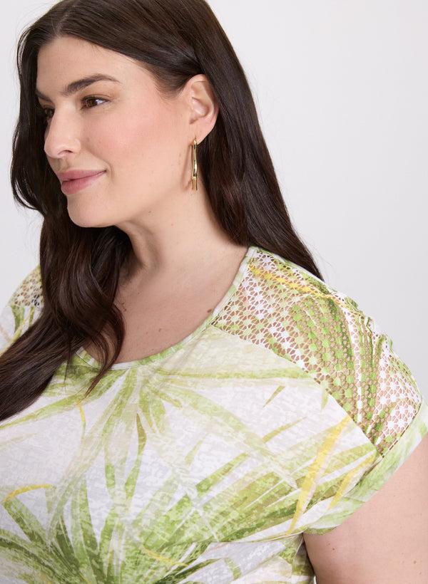 Laura Tropical Print T-Shirt