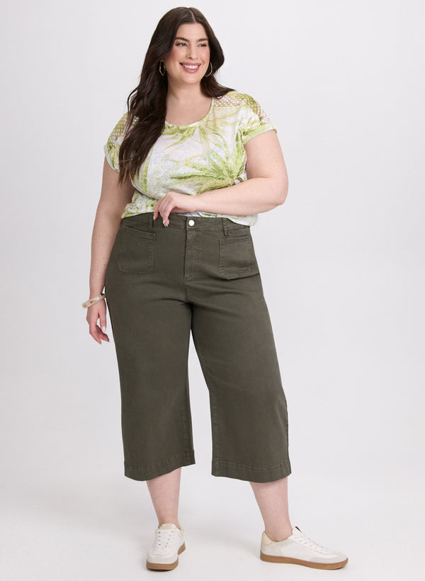 Laura Tropical Print T-Shirt