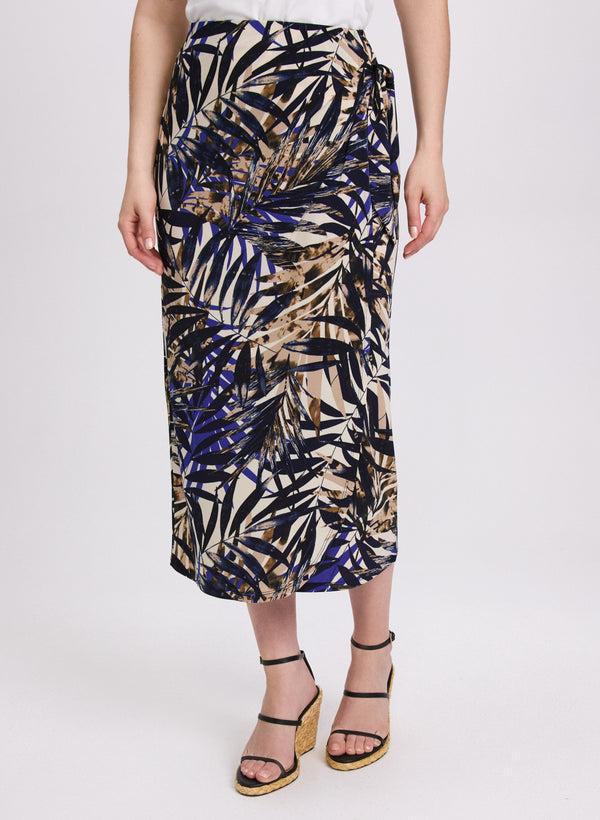 laura Tropical Wrap Skirt