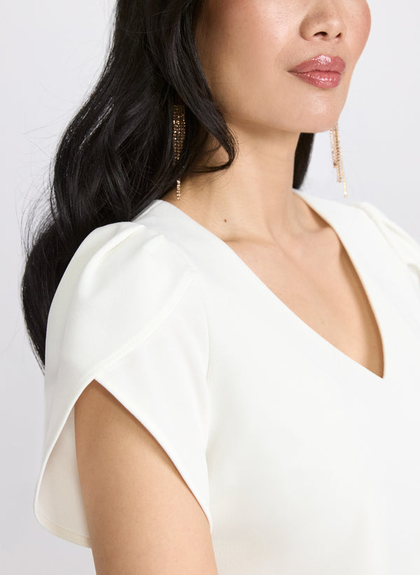 Laura Tulip Sleeve Dress