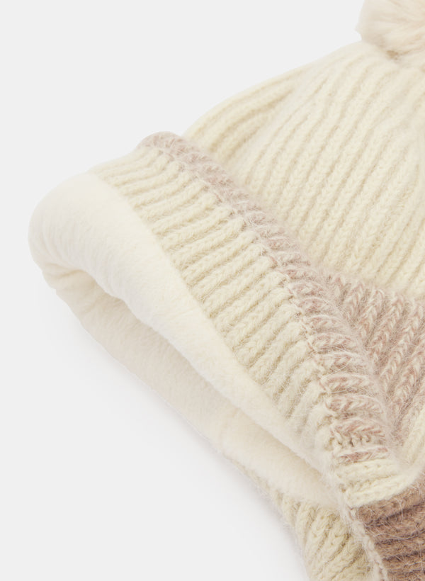 Laura Two-Tone Beanie