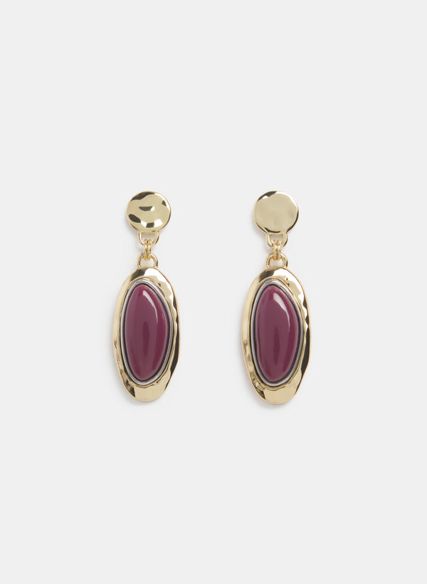 laura Two-Tone Drop Earrings