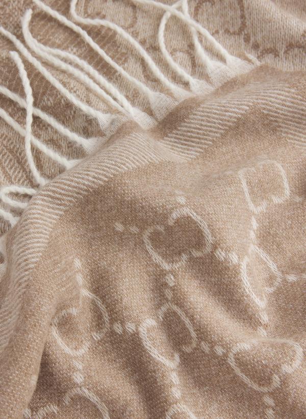 Laura Two-Tone Floral Scarf