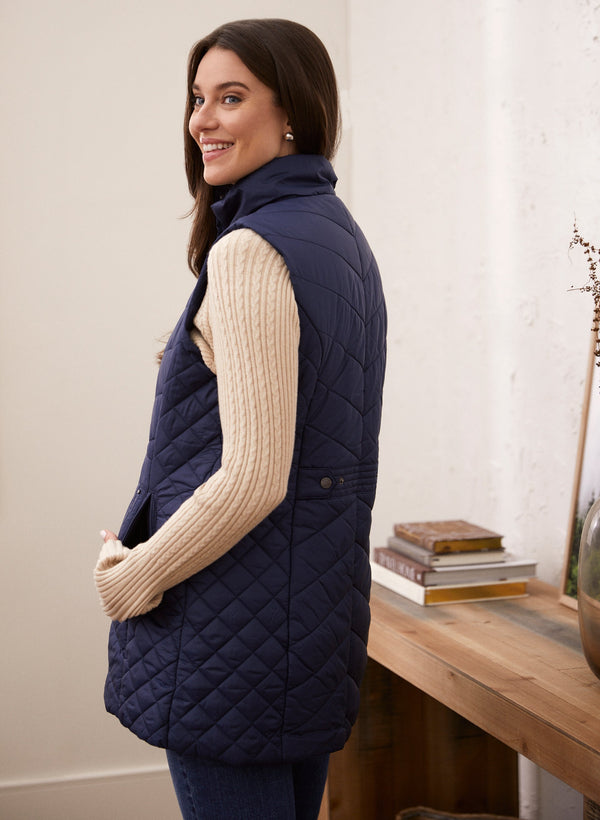 Laura Vegan Down Quilted Vest