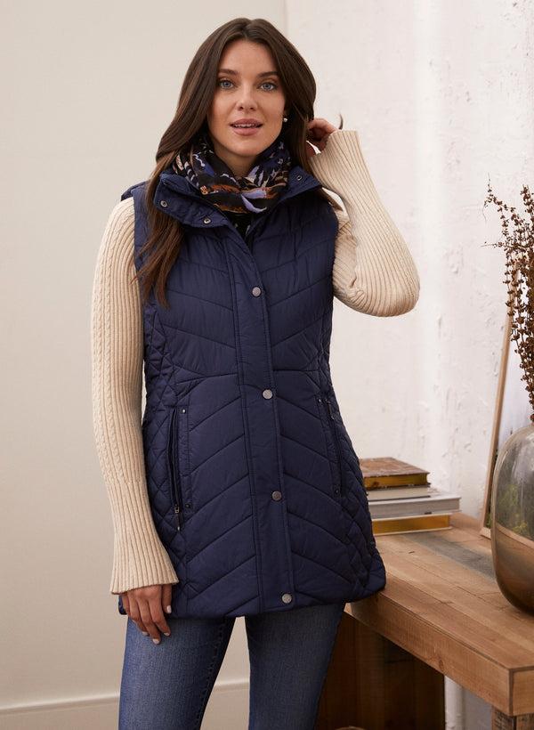 laura Vegan Down Quilted Vest