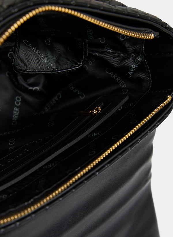 Laura Vegan Leather Crossbody Bag