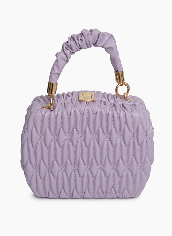 laura Vegan Leather Quilted Bag