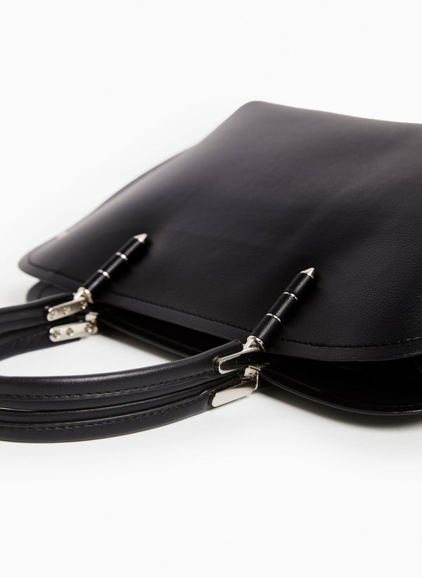 Laura Vegan Leather Square Bag