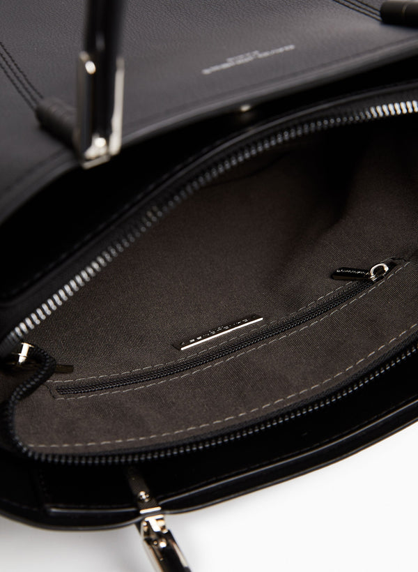 Laura Vegan Leather Square Bag