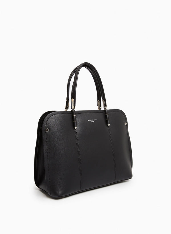 laura Vegan Leather Square Bag