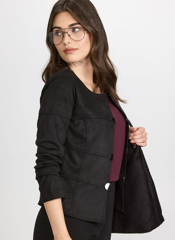 Laura Vex - Faux-Suede Jacket