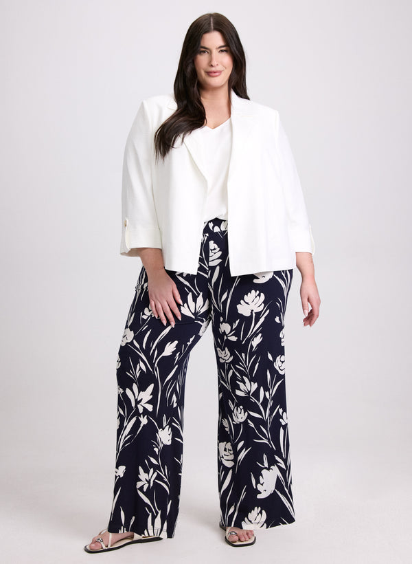 Laura Wide-Leg Floral Print Pants
